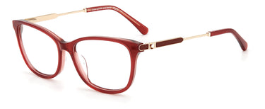 Premium Women Kate Spade Model Eyeglasses: Gael - Burgundy- SpecSMART Eye Clinic (Diagonal View)
